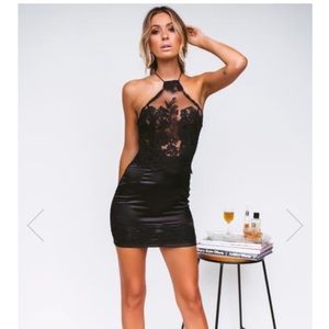 XS black Xenia boutique dress